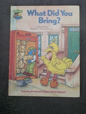 Sesame Street "What Did You Bring?" Children's Book